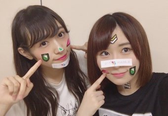 渡辺梨加と長沢菜々香